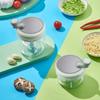 Green Food Processor Kitchen Gadgets 200ml/400ml Vegetable Chopper Blender Stainless Steel Blades Manual Pull Food Chopper
