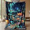 Soft Flannel Blanket Lightweight Cozy Bedroom Living Room CoverPikmin