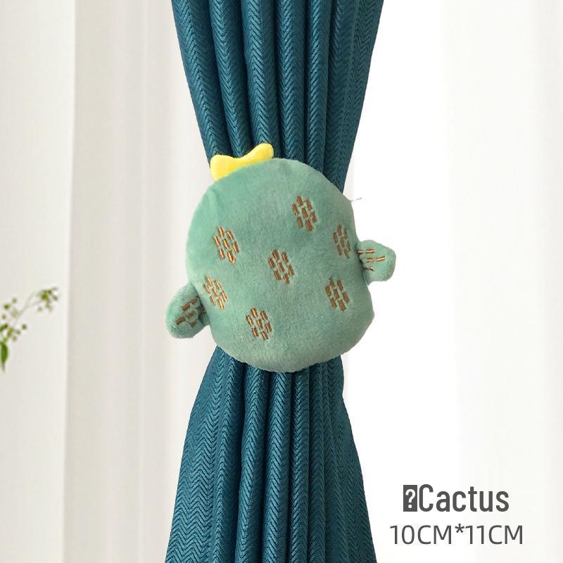 Kreskówkowe pluszowe podwiązki do zasłon do pokojów dziecięcych