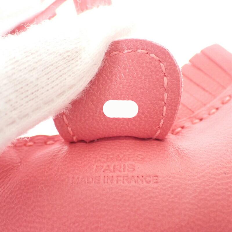 HERMES   Taschenanhänger Rose azare Damen