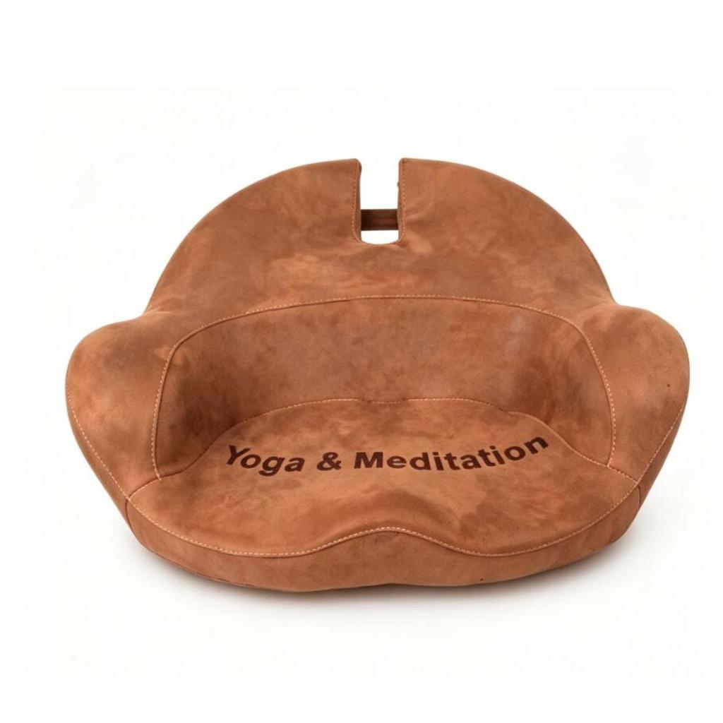 Meditation Cushion Contoured Seat Ergonomic for Yogi