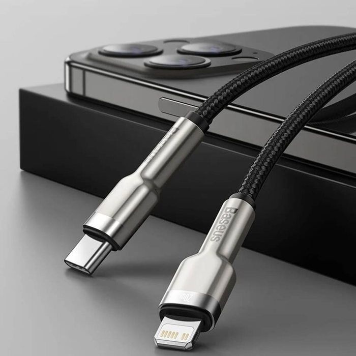 Câble de charge - BASEUS - 1M - Type C vers iP - PD 20W - Charge rapide pour téléphone portable