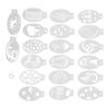 20 Pieces Face Body Painting Stencil Professional Makeup Body Art Painting Stencils for Holiday Halloween Makeup
