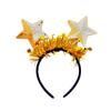 Comfortable Skull Hair Hoop Unique Holiday Hair Band Colorful Streamer Headgear for Birthdays, Wedding
