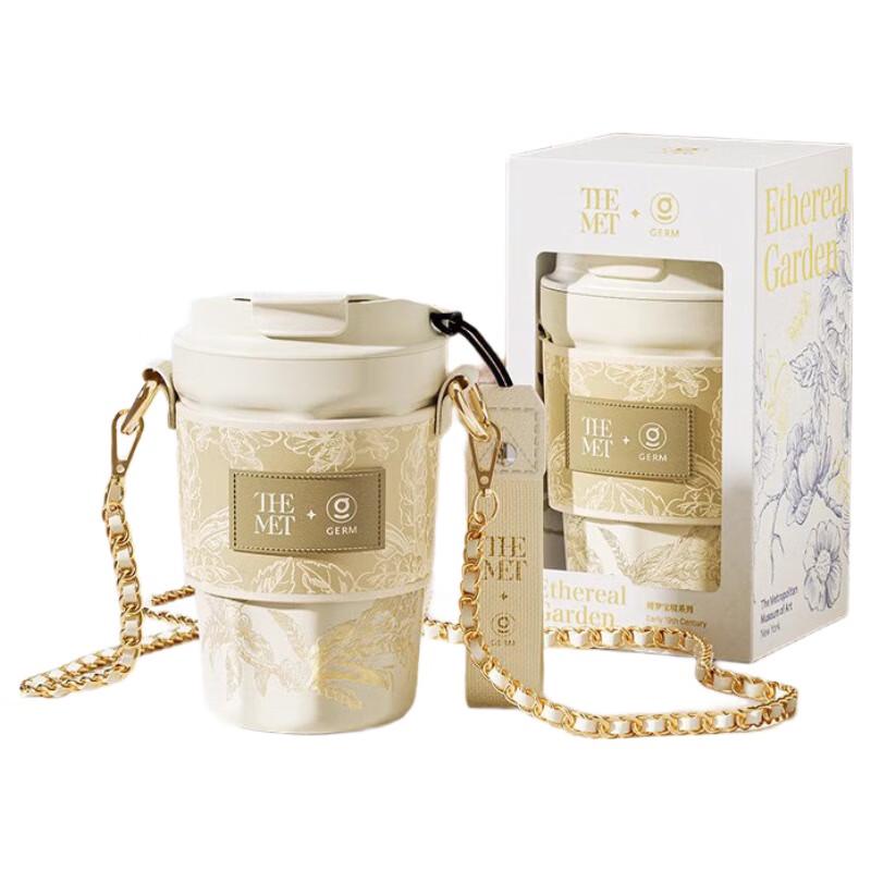 GEMEGE 316L Stainless Steel Dual-Drink Insulated Mug