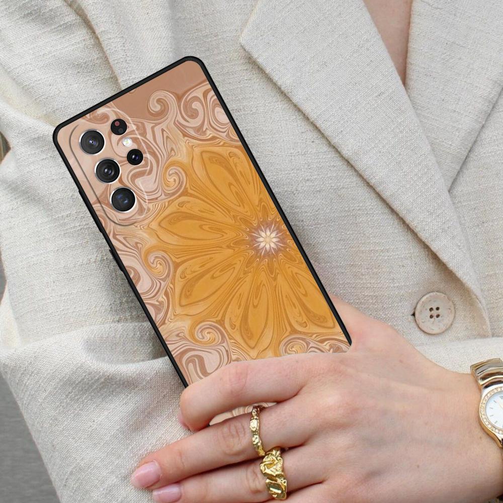 MARBLE MANDALA FLOWER FLORAL Cell Phone Case for Samsung Galaxy S26 Ultra S25 S24 S23 S22 S21 S20 Note10 Cover