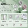 Compact Cooling Device Portable Desk Fan Small Air Circulating 3 Speed Quiet Personal Fan Adjustable Tilt Head Table for Office Dorm Kitchen