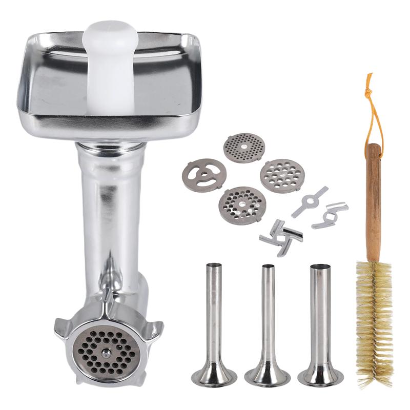 Practical-1 Set Metal Food Grinder Attachment For Kitchenaid Stand Mixers, Meat Grinder Attachment Included