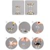 European Retro Empty Hourglass Sand Watch  Metal Sand Glass Timer DIY Home Office Decorations-hold Sand from Beaches and Deserts