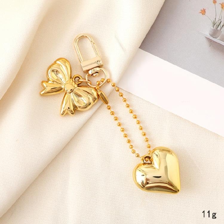 Lieblicher herzförmiger Schlüsselanhänger Praktischer Anhänger Dekoration Handy-Lanyard