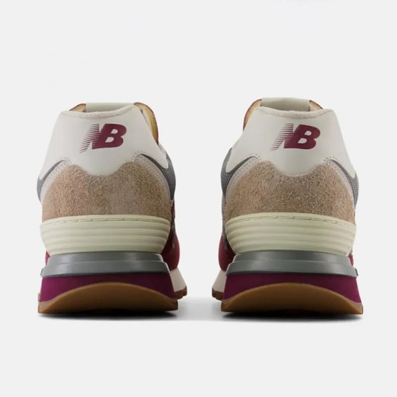 New Balance Sneakers Unisex 574 Legacy Bordeauxrot Beige