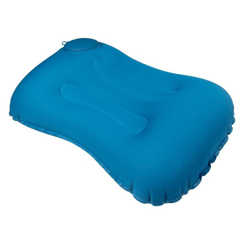 Automatyczna nadmuchiwana poduszka podróżna w kształcie litery U - Przenośna poduszka zapewniająca komfort w samolocie i na zewnątrz