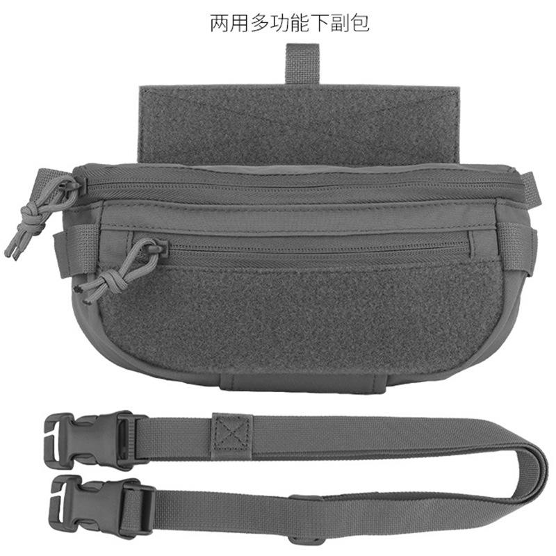 Small First Aid Kit Survival Gear Bag Multifunctional Tactical Bag Compact First Aid Kit MOLLE System Mounting