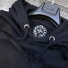 8084 CHROME HEARTS 2025 New Spring and Autumn Plus-size Thin Style Classic Style Logo Hooded Sweatshirt for Couples