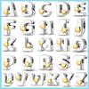925 Silver 26 A-Z Letter Alphabet Parts English Word Beads Pendent Charms Metal Steel Golden DIY Bracelet Necklace Jewelry Gift