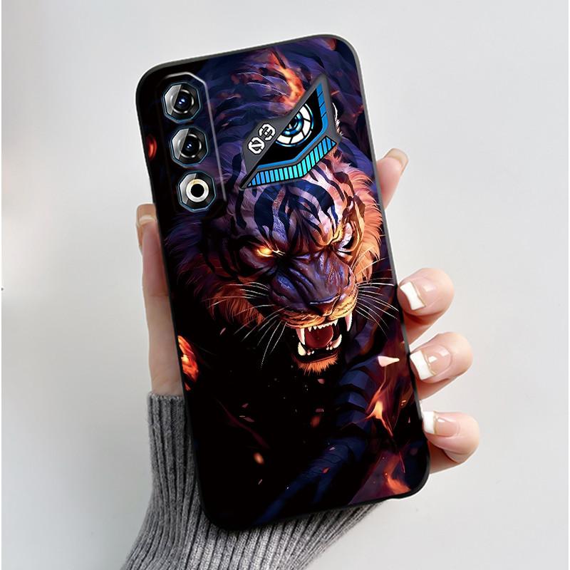 Für ZTE Nubia Neo 3 GT 5G Z2465N Hülle Süßes Kaninchen Schwarz Weiches TPU Silikon Stoßfeste Rückabdeckung Für ZTE Nubia NEO3 GT 5G Hülle
