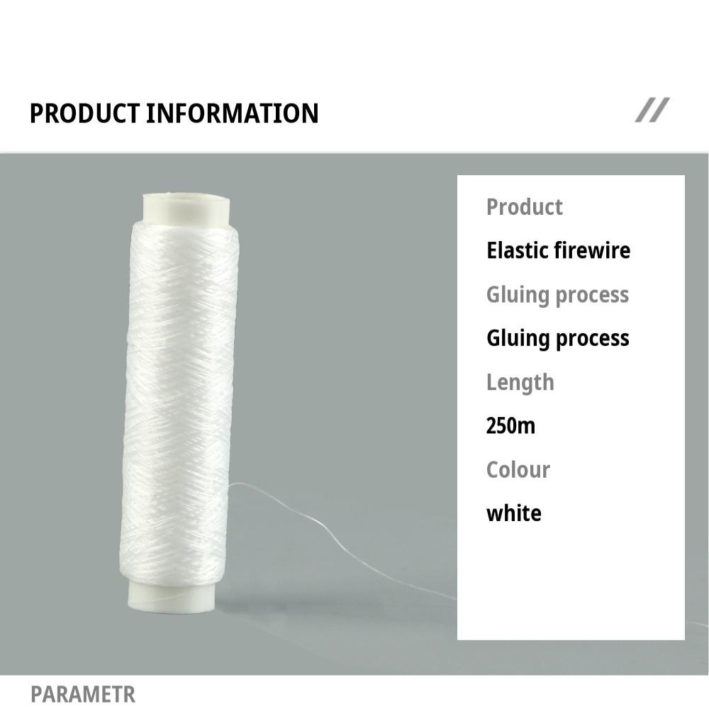 Nylon Fishing Rubber Band Line 0.2mm Bait Thread Fishing Accessory Fishing Bait Line  Sea Fishing