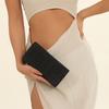 Women Shiny Crossbody Bag Elegant Shiny Shoulder Bag Fashion Sparkle Clutch Bag Chic Cocktail Wedding Clutch