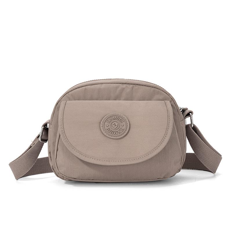 Waterproof Nylon Phone Bag Women's Multi-compartment Shoulder Bag Crossbody Bag