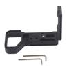Quick Release L Bracket Plate Metal Vertical Bracket Grip for A74 A7R4 A7M4 Camera Le Noir