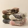 Wool Thickened Socks Women'S Terry Piled Super Thick Warm Medium Tube Socks Ethnic Trend Winter Home Socks Women