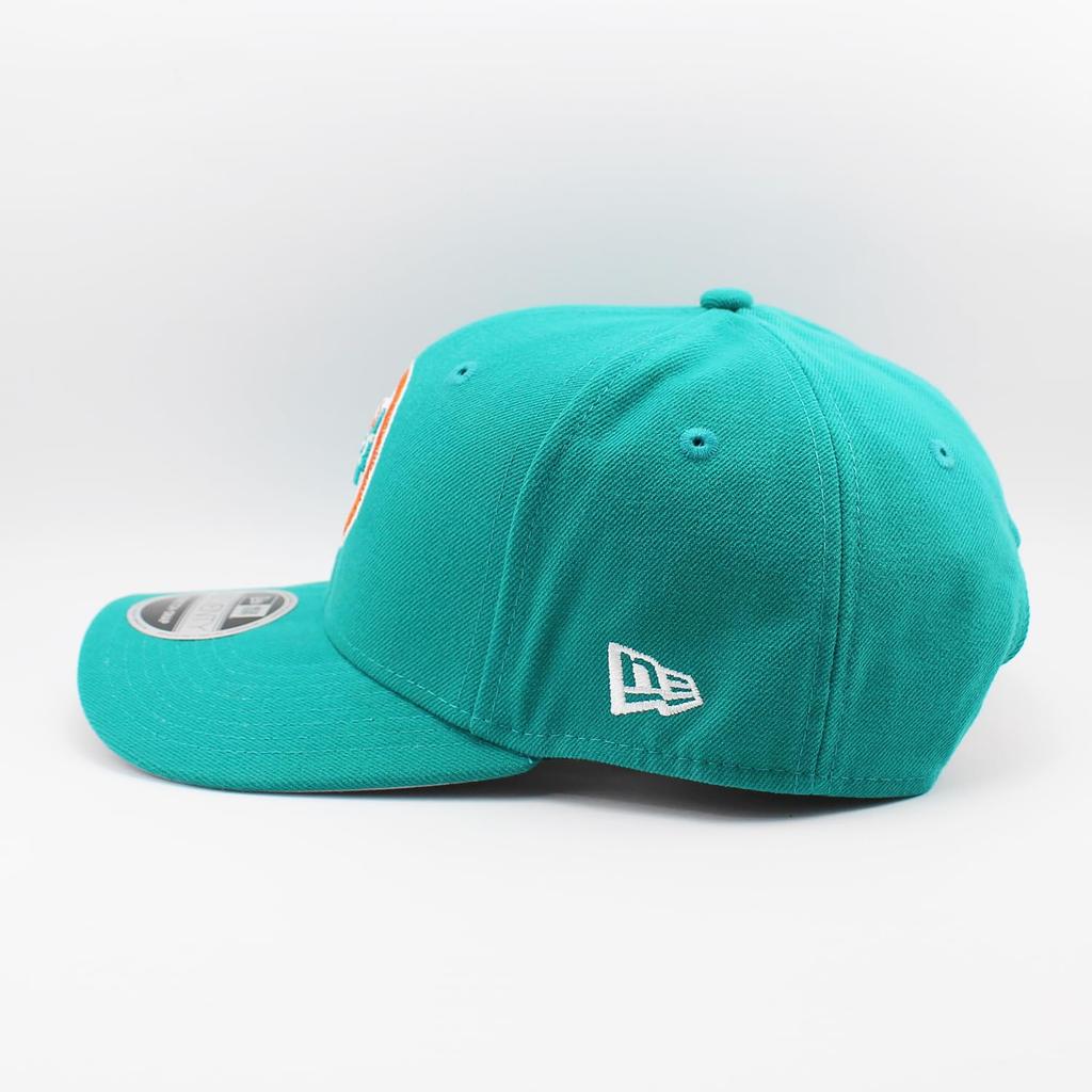 Boné Cap 9SEVENTY Stretch Snapback Miami Dolphins NFL BONÉ SNAPBACK STRETCH AQUA MIAMI DOLPHINS Chapéu de Futebol Americano 970 [New Era] [Usado]