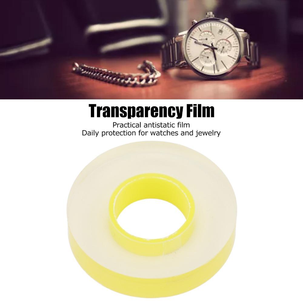 PVC Material Watch Strap Protective Film Yellow Color Small Size PVC Protective Film Jewelry Protective Film Watch Protection