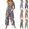 Women's Jumpsuit Printed Casual Loose Jumpsuit