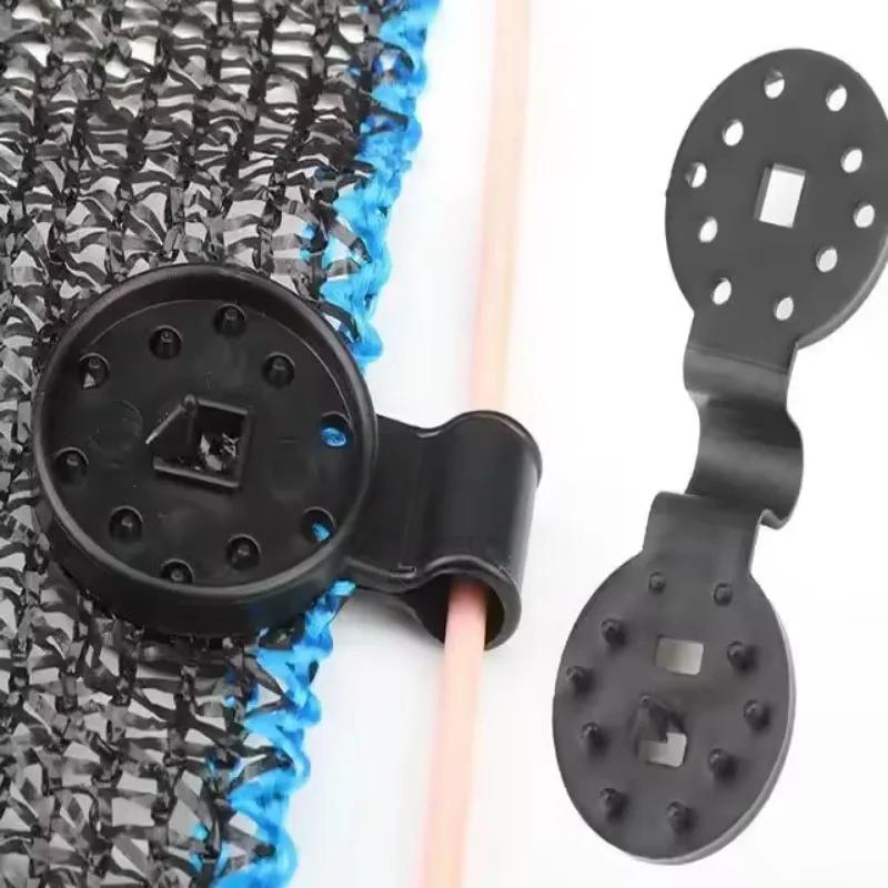 Schattennetz-Clip, Schattenstoff-Klemmen, Ösen für Netzabdeckung, Sonnenschutzstoff im Garten, Hinterhof, Gewächshaus, 200/100/50 Stück
