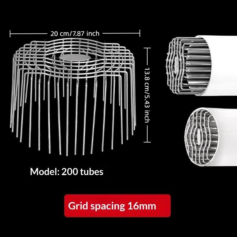 Garde-gouttière Anti-bouchage Couvercle de Drain de Sol Crépine de Tuyau de Descente Résistant aux Intempéries pour Jardin Extérieur Tuyau de Pluie