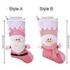 Snowman Christmas Gift Sock Santa Gift Bag Candy Bag Christmas Stocking  Navidad