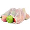 Breathable Cotton Drawstring Storage Bags Assorted Sizes For Freshness Produce Kitchen Organization Sustainable