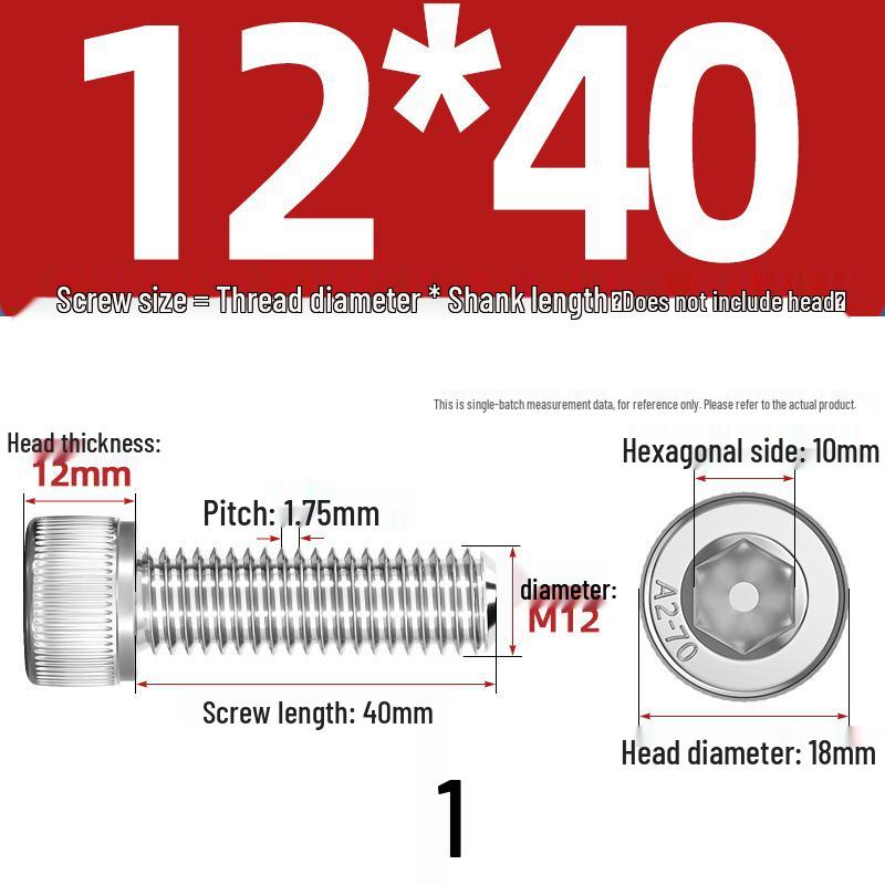 304 Stainless Steel Hex Socket Cap Screw with Extended Thread