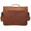 Vintage Leather Briefcase Brown Shoulder Messenger Laptop Bag Large High-Quality