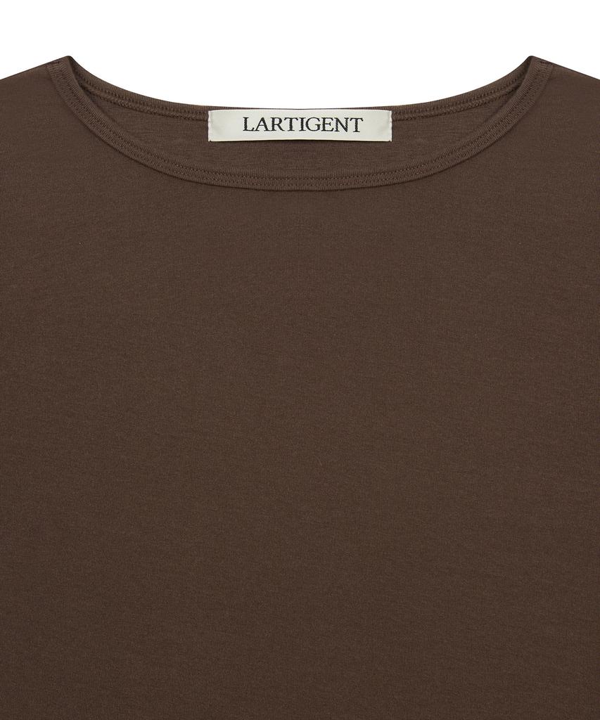 LARTIGENT L20 Tied Long Sleeve(Brown)