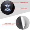 4Pcs 56mm New Car Wheel Stickers Center Hub Cap Car Emblem Badge Decal For Volkswagen GTI R-Line R Polo T5 Golf Passat Scirocco