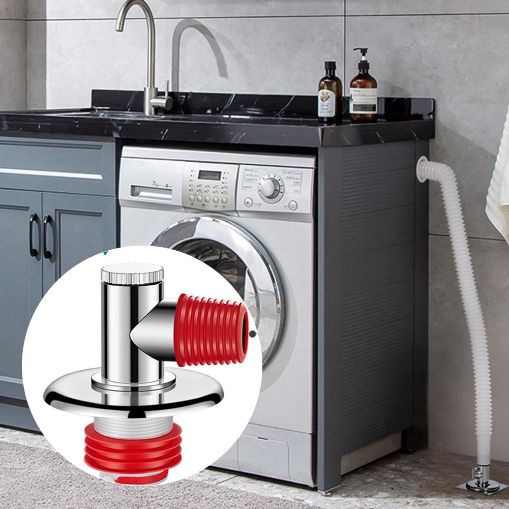 ABS Material Cover Drainage Pipe Connector Compatible With 40 50 Drains Detachable Design Easy Cleaning Feature