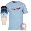 Air Malta Airbus A-320 T-shirt Plane Spotters Airline Crew Airports Travel Tee
