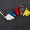 12 Pezzi Mouse Pelo Vero Misto Caricato Gatto Interattivo Gattino Giocattoli Gatti Da Catturare Masticare Con Suono Animale Domestico Gatto Giocattoli Forniture