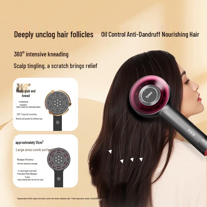 Breo Scalp 3S Smart Head Massager Comb