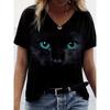 Fashion Versatile Women's V-Neck Top Casual Comfortable Short Sleeve T-Shirt Daily T-Shirts Women’s