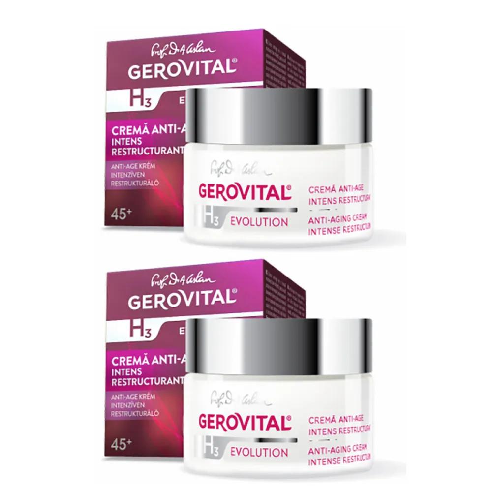 GEROVITAL H3 Evolution Anti-Aging Nourishing Cream 50ml x 2