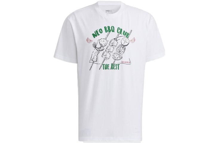 

Adidas Neo Drop Shoulder Sleeve T-Shirt Men s White H62009 L
