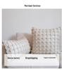 Creative 3D Bubble Pillowcase - Stylish & Versatile Cushion Cover for Living Room Sofa