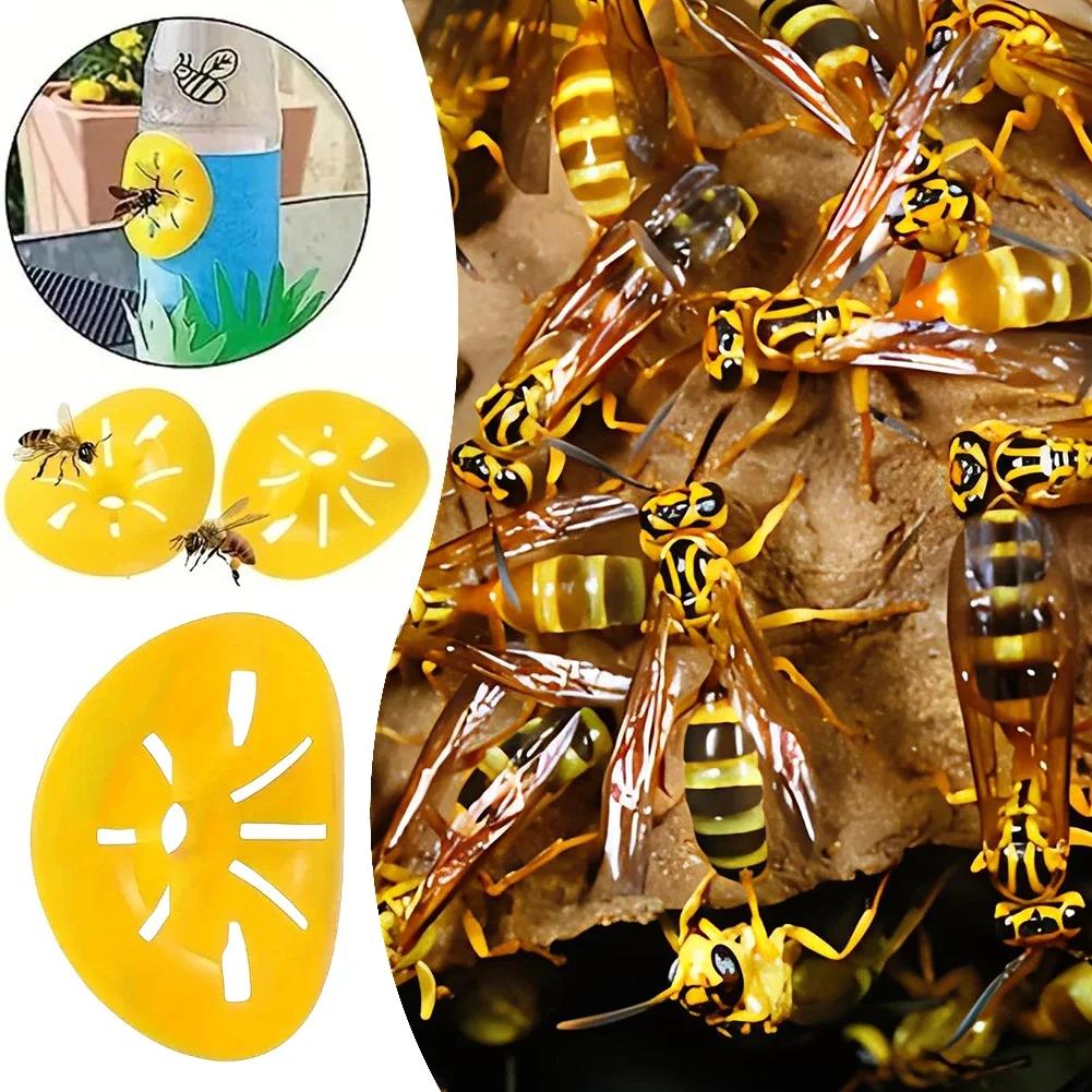10/5Pcs Reusable Wasp Trap Insect Funnel Killer Flower Bee Hornet Catcher Plastic Bottle Wasp Traps Garden Pest Control Tool