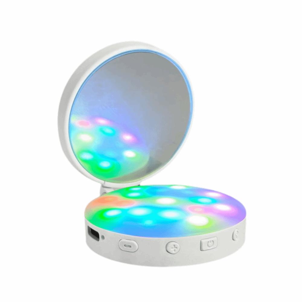 Three-color/RGB LED Portable Mini Fill Light 3000-6500K Pocket Photography Light Camping