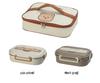 Bear Cartoon Bento Lunch Box - Microwave Safe, Insulated with Three or Four Compartments for Students and Office Workers