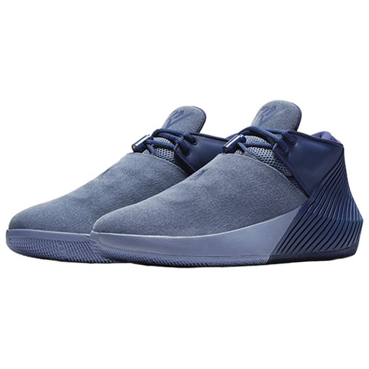 Jordan Why Not Zer0.1 Russell Westbrook 1 Non slip Lightweight Mid top Basketball Shoes Men's Blue Ar0346-400