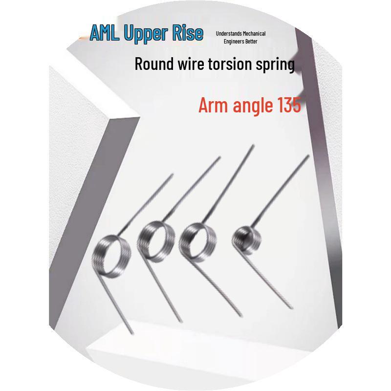 

Shanglong Torsion Spring with 135° Arm Angle, TS135R/TS135-D2~6-N2~5-C0.2 0.3 More Specifications, Contact Support