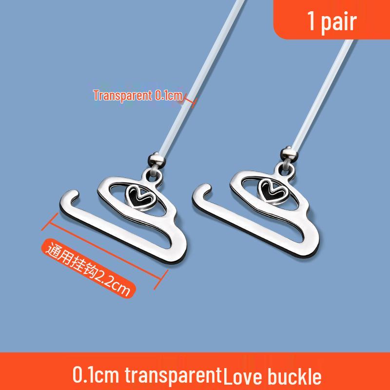 Transparent Non-Slip Bra Straps: Seamless, Invisible, Replaceable, Non-Binding Shoulder Straps
